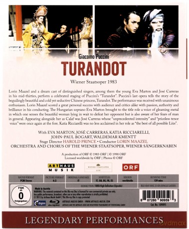 Puccini:turandot [Blu-Ray]