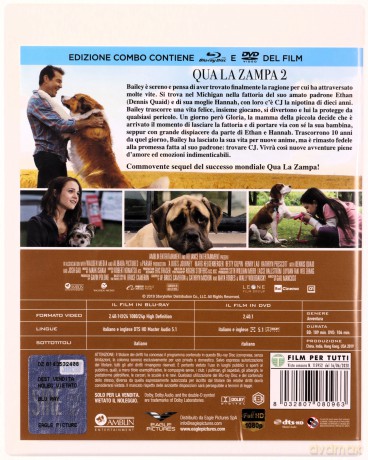 A Dog's Journey (Był sobie pies 2) [Blu-Ray]+[DVD]