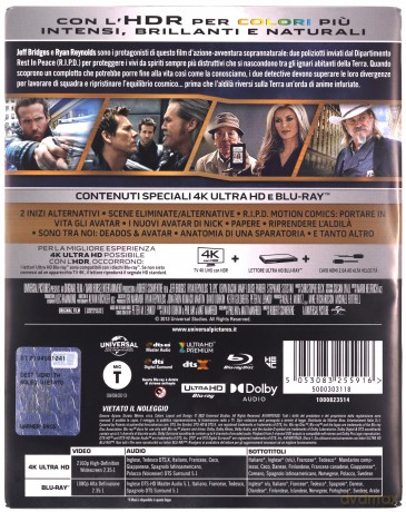 R.I.P.D. (R.I.P.D. - Agenci z zaświatów) (steelbook) [Blu-Ray 4K]+[Blu-Ray]