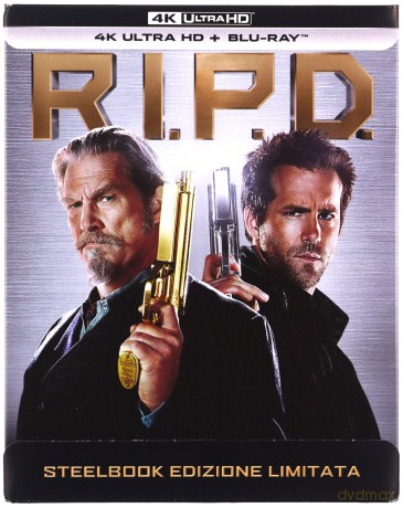 R.I.P.D. (R.I.P.D. - Agenci z zaświatów) (steelbook) [Blu-Ray 4K]+[Blu-Ray]