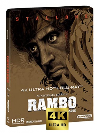 First Blood (Rambo: Pierwsza krew) (steelbook) [Blu-Ray 4K]+[Blu-Ray]