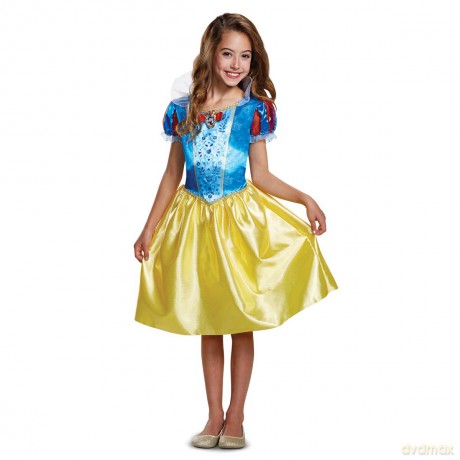 DISNEY PRINCESS Królewna Śnieżka Strój karnawałowy XS, kostium