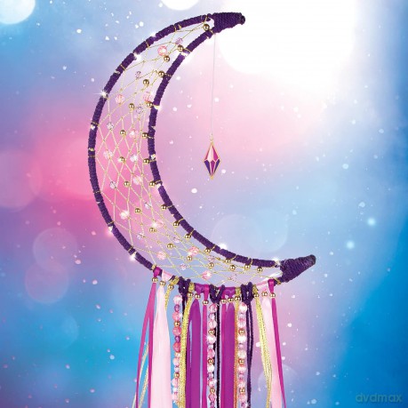 MAKE IT REAL Lunar Łapacz snów ze światłem, zestaw kreatywny