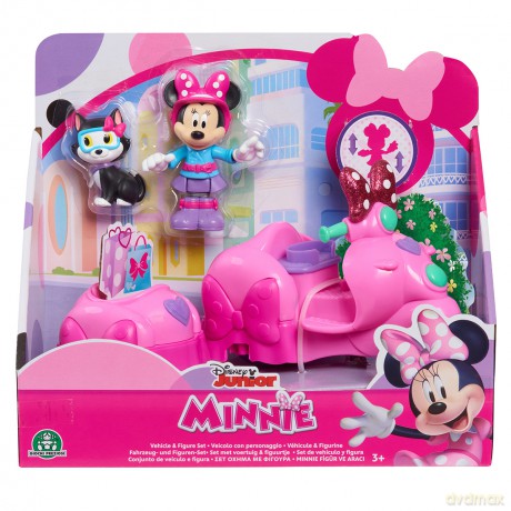 MYSZKA MINNIE Figurka i Skuter, pojazd [FIGURKA]