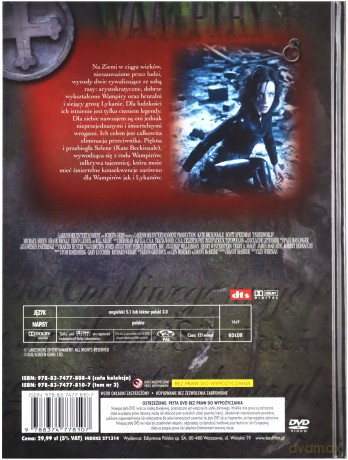 Underworld (Wampiry Kolekcja Filmowa 02) (booklet) [DVD]
