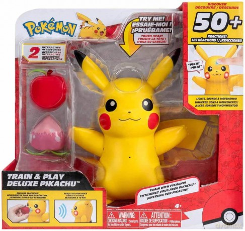 POKEMON Train And Play Delux Pikachu [FIGURKA]