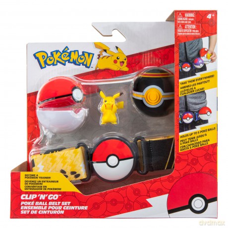 POKEMON Zestaw ClipNGo Belt Pikachu [KLOCKI]