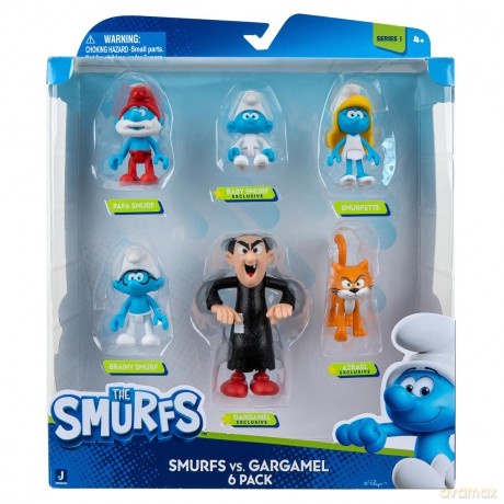 SMERFY i Gargamel 6 pack
