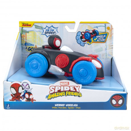 SPIDEY Pull Back Vehicle Miles Morales Spider-Man, pojazd