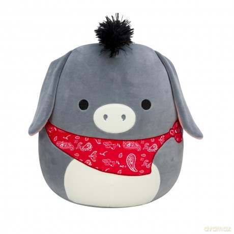 SQUISHMALLOWS Osioł z Bandaną, pluszak, 30 cm