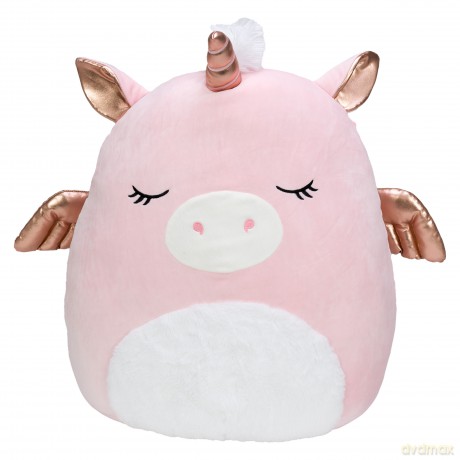 SQUISHMALLOWS Różowo-złoty alikorn Grecia, pluszak, 30 cm