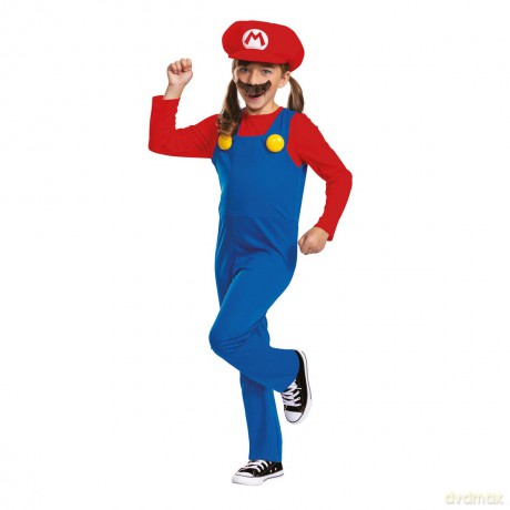 SUPER MARIO Mario Strój karnawałowy XS, kostium