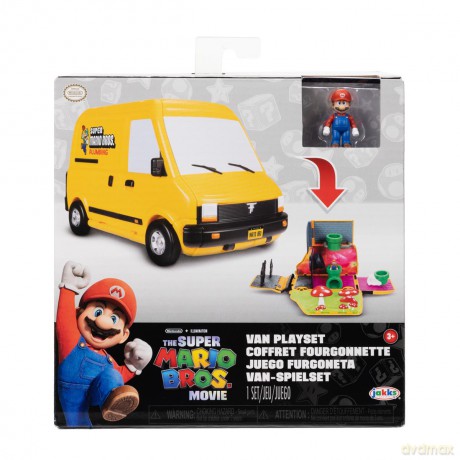 SUPER MARIO Movie Van Zestaw, pojazd [FIGURKA]