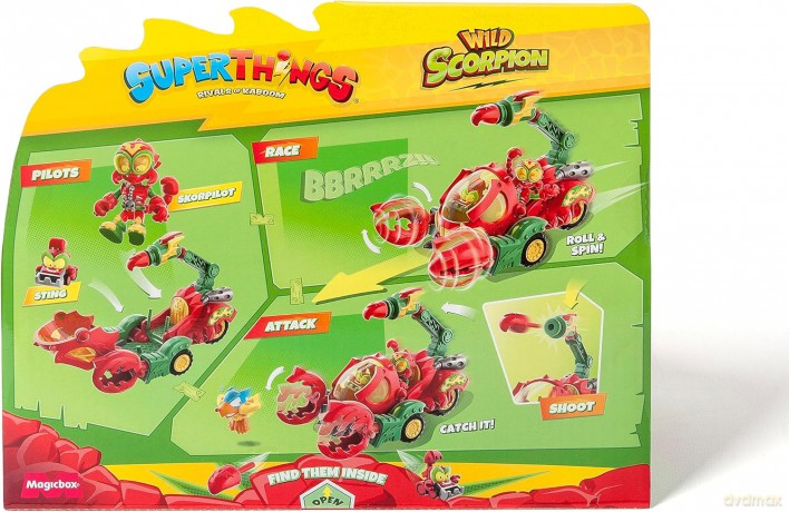 SUPERTHINGS Wild Scorpion, pojazd [FIGURKA]