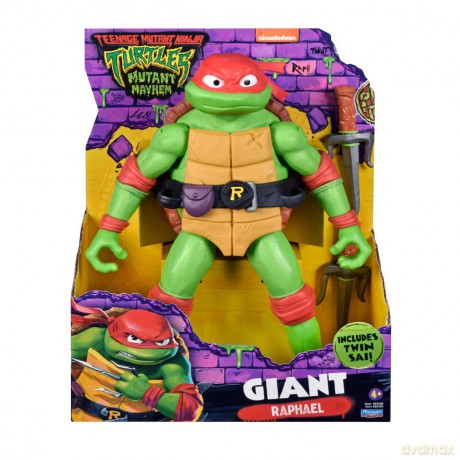 WOJOWNICZE ŻÓŁWIE NINJA zmutowany chaos Raphael, 30 cm [FIGURKA]