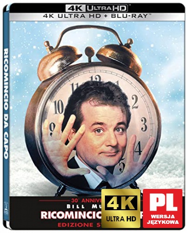 Dzień świstaka (steelbook) [Blu-Ray 4K]+[Blu-Ray]