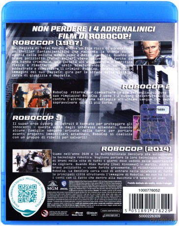 Robocop Quadrilogy [4xBlu-Ray]