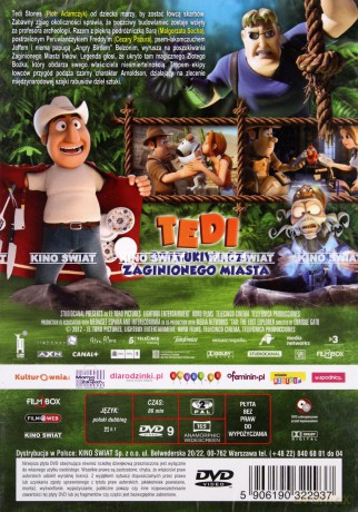Tedi Jones i Poszukiwacze Zaginionego Miasta [DVD]
