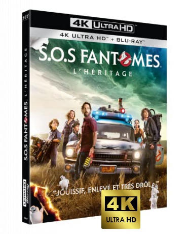 Ghostbusters: Afterlife (Pogromcy duchów. Dziedzictwo) [Blu-Ray 4K]+[Blu-Ray]