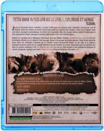 Lord of the Flies (Władca much) [Blu-Ray]