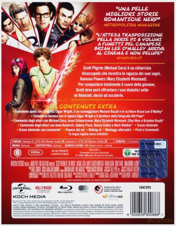 Scott Pilgrim Vs The World (10th Anniversary Edition) [Blu-Ray]