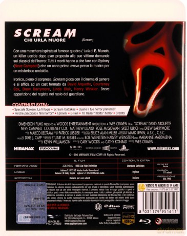 Scream (Krzyk) [Blu-Ray]