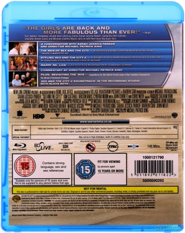 Sex and the City 2 (Seks w wielkim mieście 2) [Blu-Ray]
