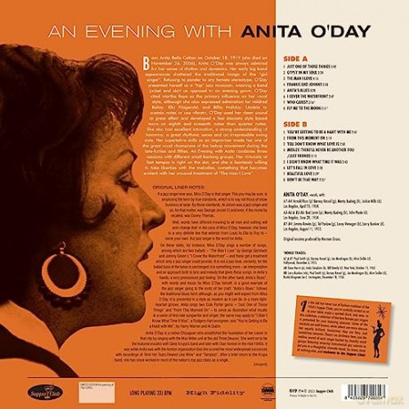 Anita Oday: An Evening With Anita (Limited) (+4 Bonus Tracks) [Winyl]
