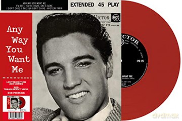 Elvis Presley: Any Way You Want Me (Transparent Red) [Winyl]