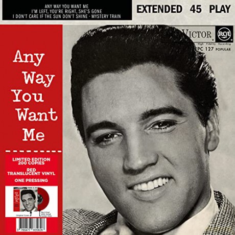 Elvis Presley: Any Way You Want Me (Transparent Red) [Winyl]