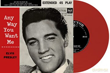 Elvis Presley: Any Way You Want Me (Transparent Red) [Winyl]