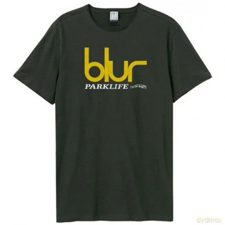 Blur: Blur Parklife Greyhound Amplified Vintage Charcoal Medium T Shirt