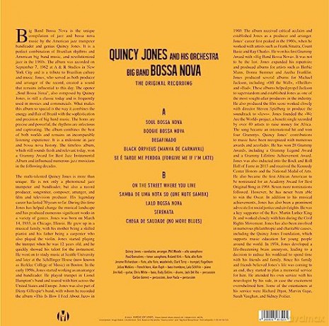 Quincy Jones: Bossa Nova (Limited Yellow) [Winyl]