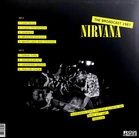 Nirvana: Broadcast 1987 (Yellow) [Winyl]
