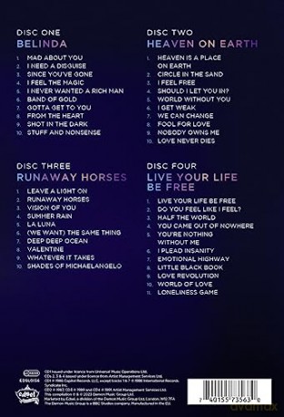 Belinda Carlisle: Decades Volume 1: The Studio Albums Part 1 (Mediabook) [4CD]