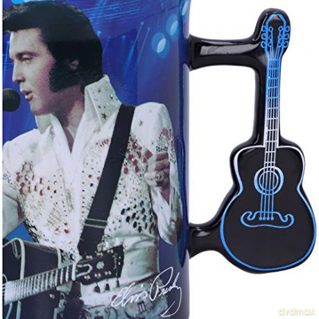 Elvis: Elvis The King Of Rock And Roll 16Oz Kubek