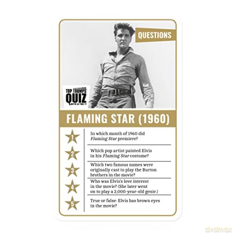Elvis: Elvis Top Trumps Quiz