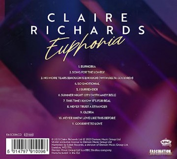 Claire Richards: Euphoria [CD]