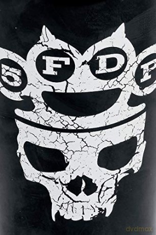 Five Finger Death Punch: Five Finger Death Punch Control With My Knuckles Travel Kubek Ceramic