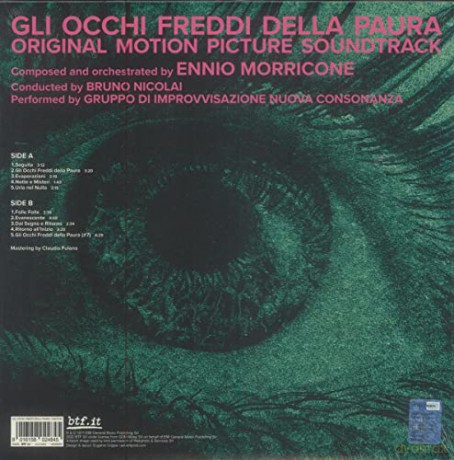 Ennio Morricone: Gli Occhi Freddi Della Paura - Original Soundtrack (RSD 2023) [Winyl]
