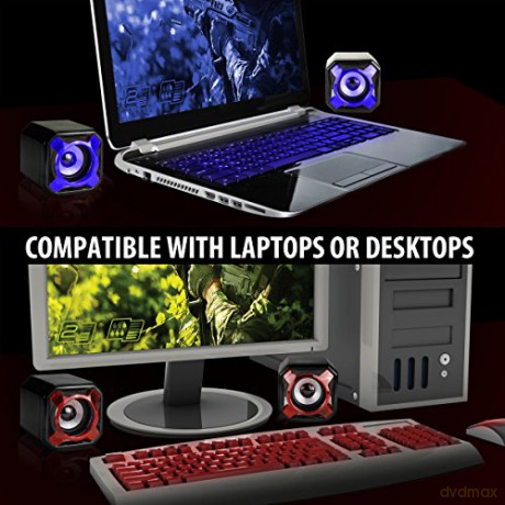 Go Groove: GOgroove SonaVERSE GS3 Computer Gaming Speakers