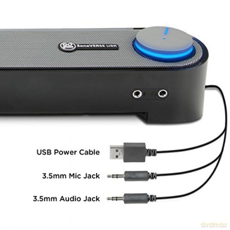 Go Groove: GOgroove SonaVERSE UBR (Black)