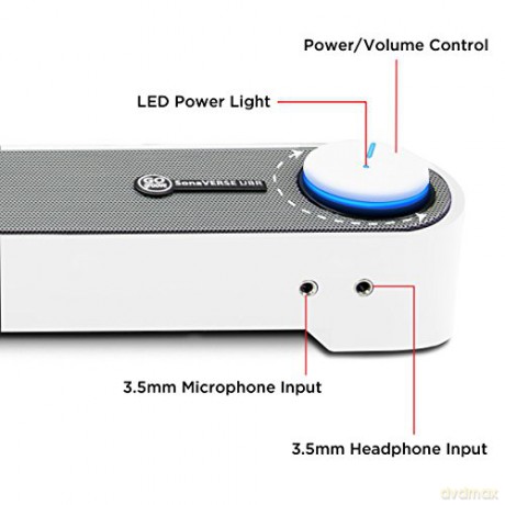 Go Groove: GOgroove SonaVERSE UBR (White)