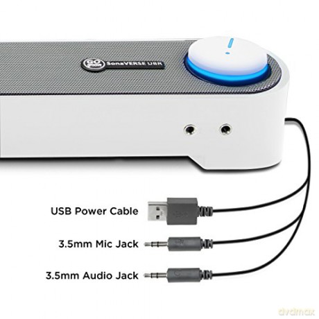 Go Groove: GOgroove SonaVERSE UBR (White)