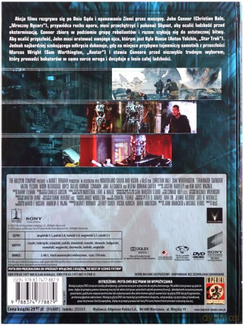 Terminator Ocalenie (The Best Of Science Fiction Nieziemska Kolekcja Filmowa) (booklet) [DVD]
