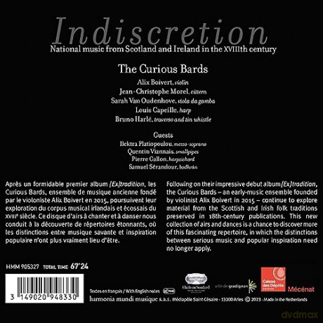 Curious Bards: Indiscretion [CD]