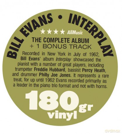 Bill Evans: Interplay (Limited) (+1 Bonus Track) [Winyl]