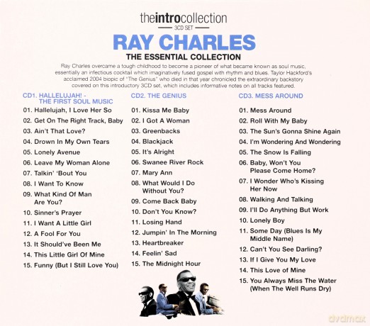 Ray Charles: Intro Collection (3Cd) [3CD]