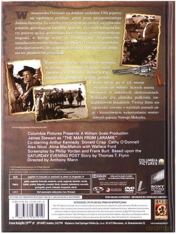 Mściciel z Laramie (Kolekcja Westernów) (booklet) [DVD]