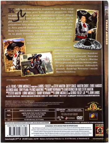 Wielka Kolekcja Westernów 29: Trzej amigos (booklet) [DVD]